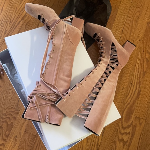 Zimmermann lace up Boots size 41 - Picture 3 of 5